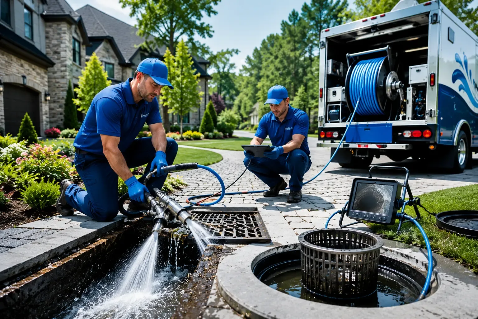 Local outdoor drain cleaning professionals in Brownsboro, TX